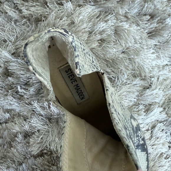 steve madden rockstar snakeskin booties Snakeskin Patterned Ankle Boots - Picture 5 of 8